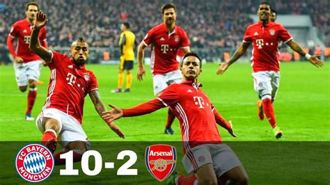 arsenal bayern 10-2